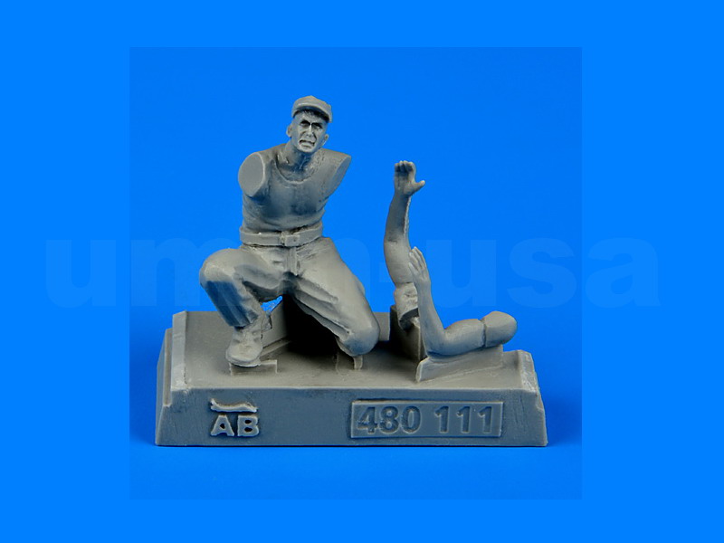 AB480111 U.S. Army Aircraft Mechanic WWII - Pacific War 1/48